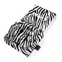 Blissy Oversized Scrunchie - Zebra