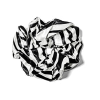 Blissy Oversized Scrunchie - Zebra