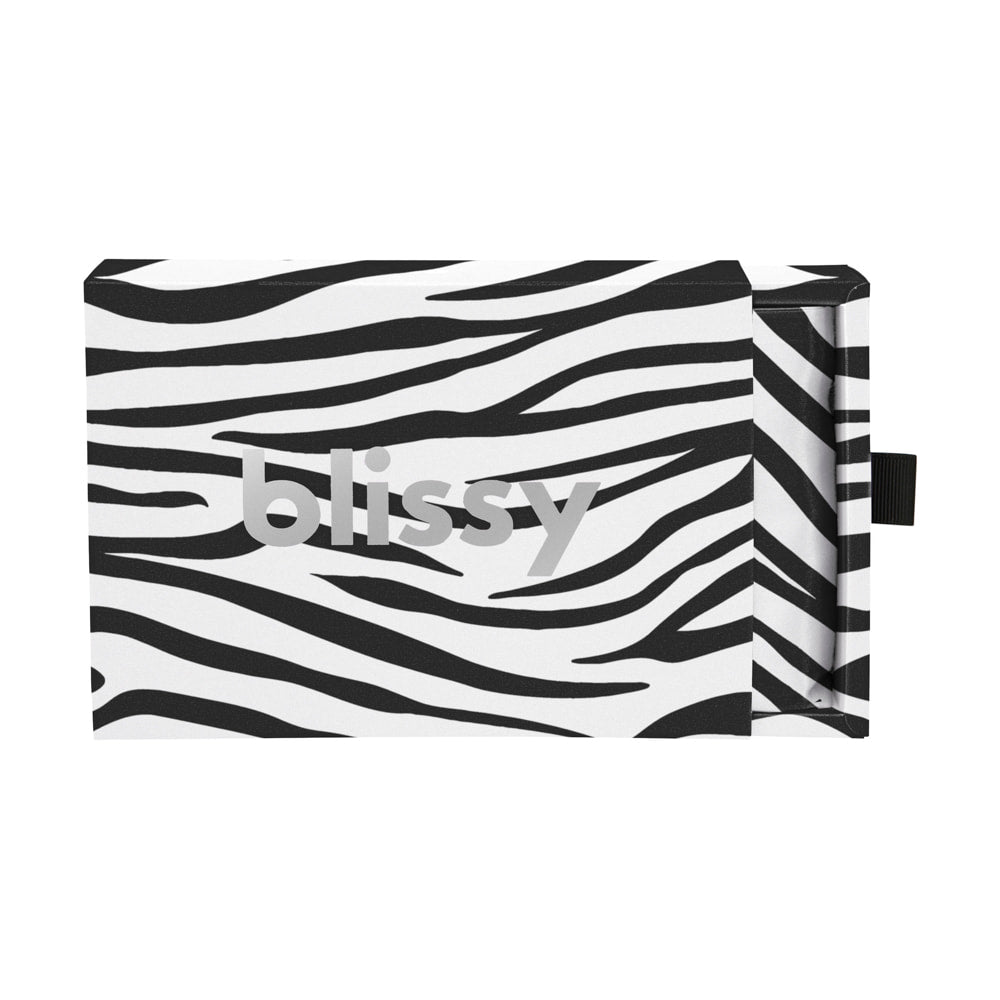 Blissy Zebra Silk Pillowcase Detail – Standard