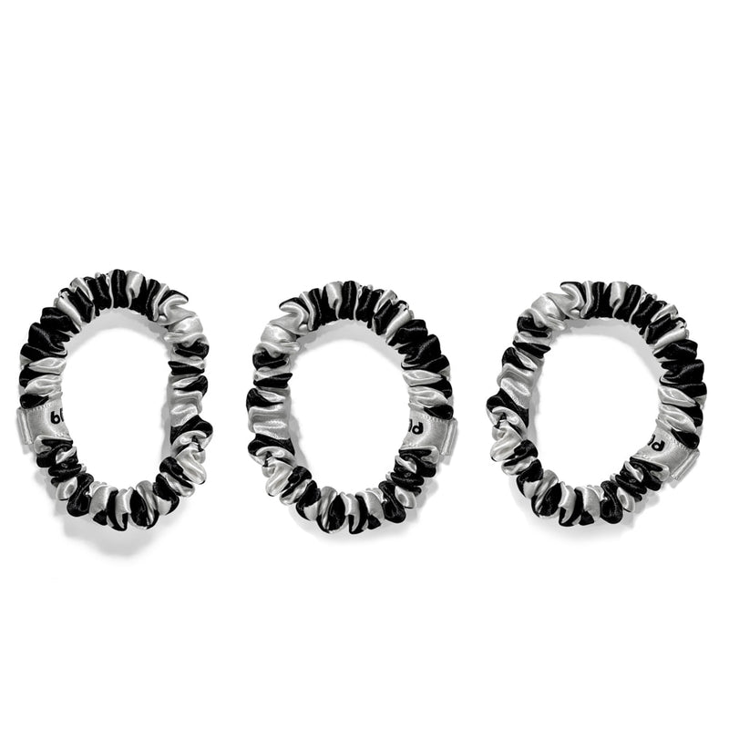 Blissy Skinny Scrunchies - Zebra