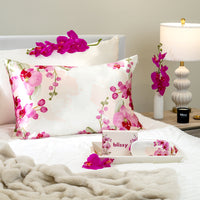 Pillowcase - Zodiac Flower - Aquarius Orchid - Queen