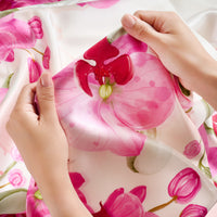 Pillowcase - Zodiac Flower - Aquarius Orchid - Queen