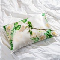 Pillowcase - Zodiac Flower - Cancer White Rose - King