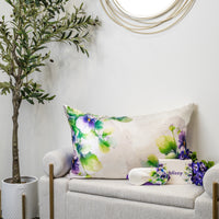Pillowcase - Zodiac Flower - Capricorn Pansy - Queen