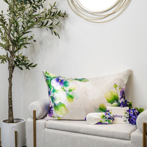Pillowcase - Zodiac Flower - Capricorn Pansy - Queen