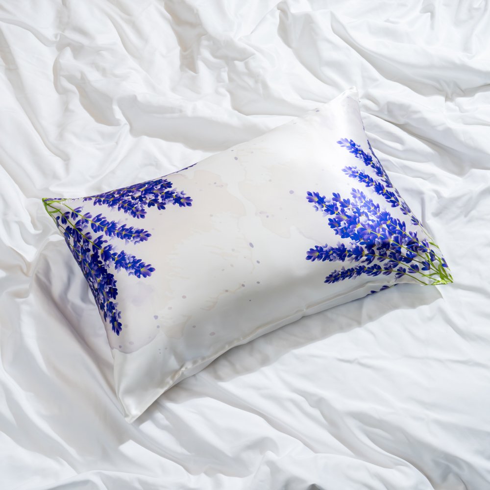 Blissy Mulberry Silk Pillowcase – Zodiac Flower King
