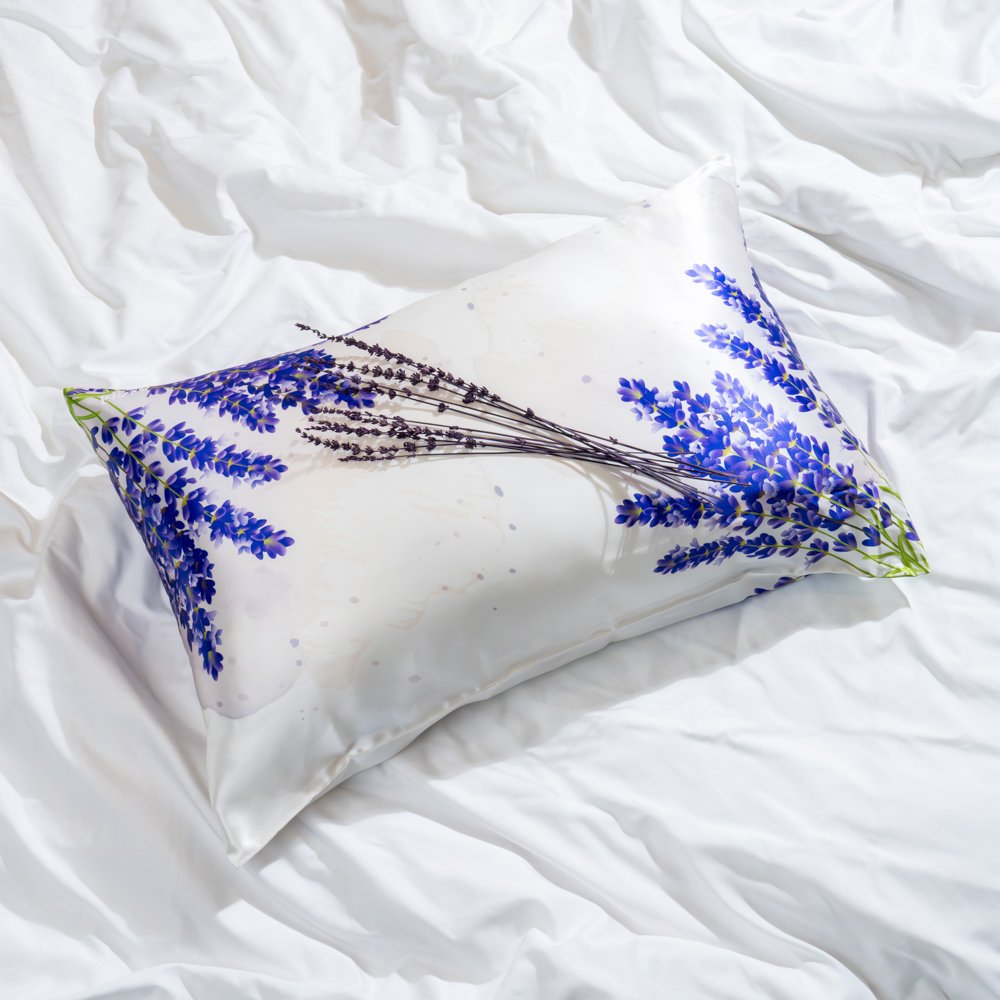 Blissy Mulberry Silk Pillowcase – Zodiac Flower Queen