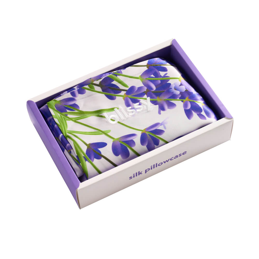 Blissy Mulberry Silk Pillowcase – Zodiac Flower Queen