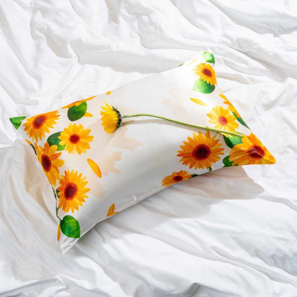 Queen Zodiac Flower Pillowcase – Blissy Premium Silk