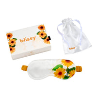 Sleep Mask - Zodiac Flower - Leo Sunflower