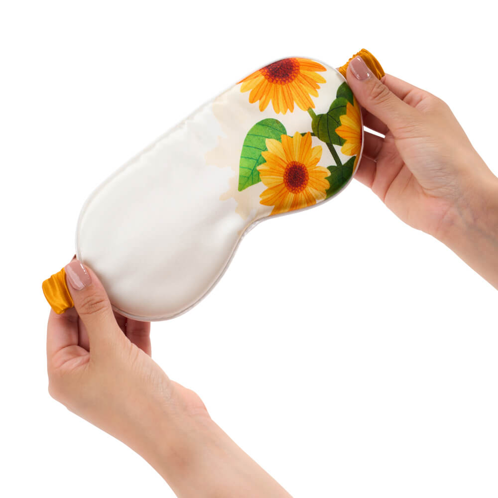 Zodiac Flower Sleep Mask – Blissy Premium Silk
