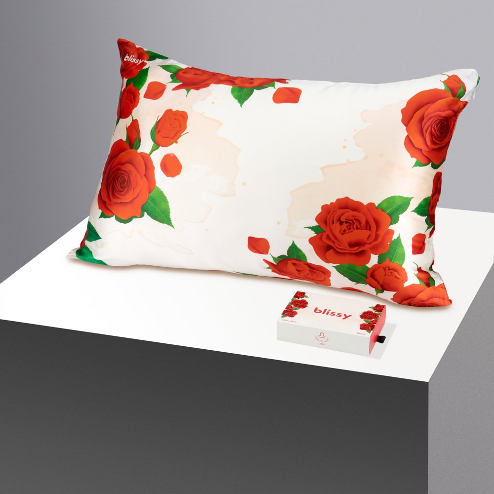 Pillowcase - Zodiac Flower - Libra Rose - King