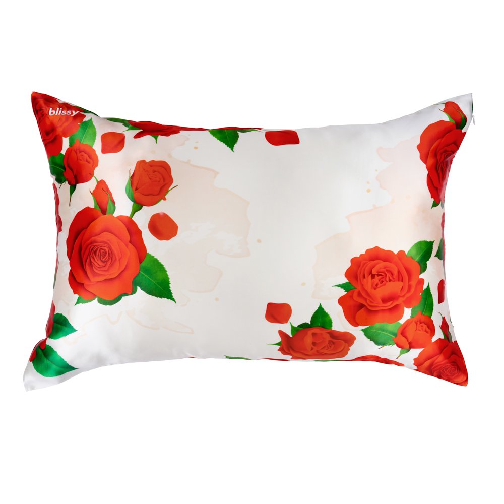 Blissy Mulberry Silk Pillowcase – Zodiac Flower Queen