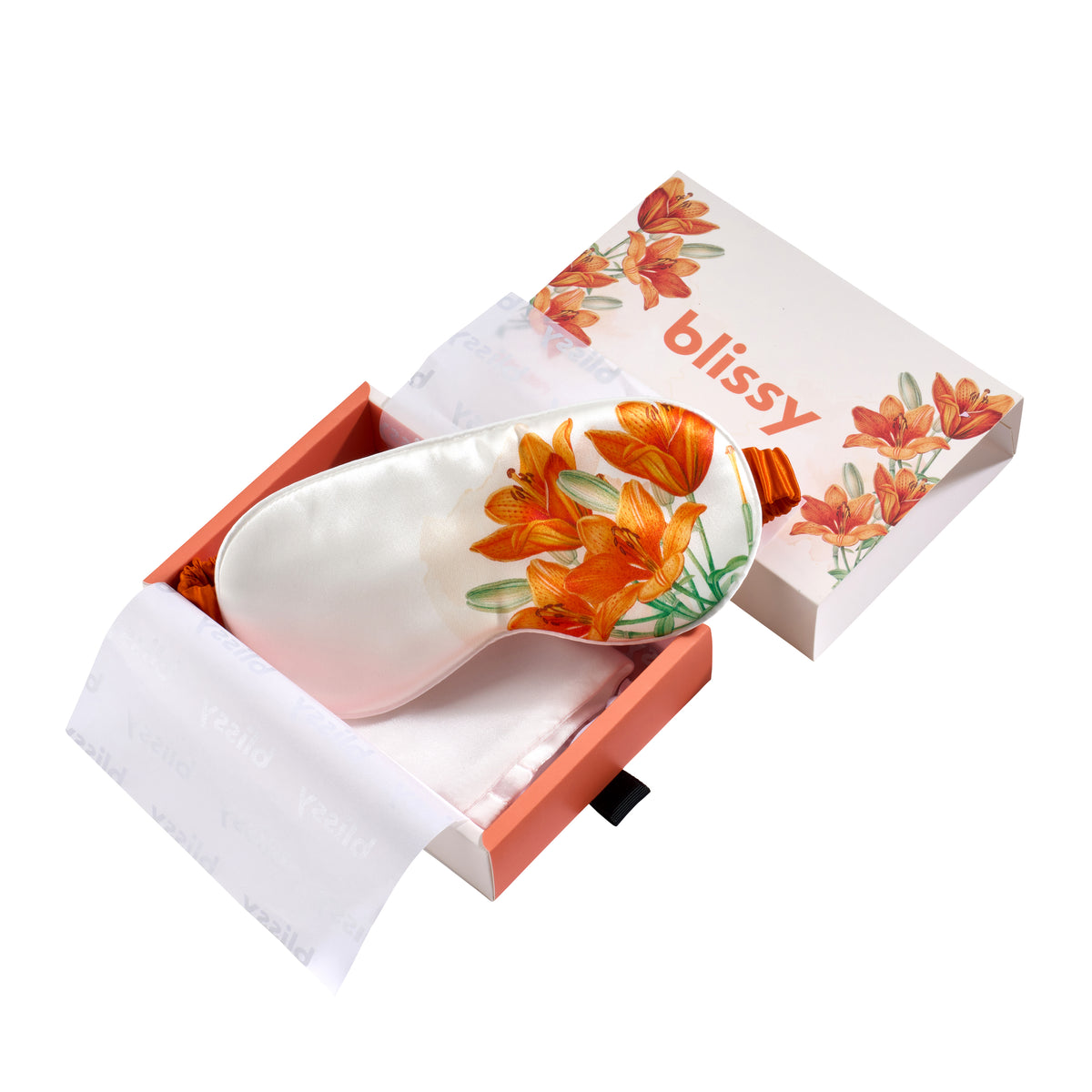 Zodiac Flower Mulberry Silk Sleep Mask – Blissy