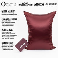 Pillowcase - Burgundy - Standard