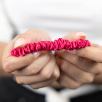 Blissy Skinny Scrunchies - Hibiscus