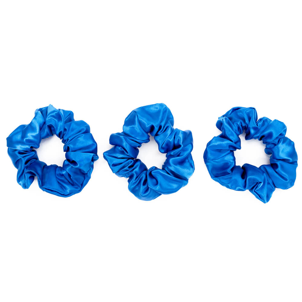 Blissy Mulberry Silk Blissy Scrunchies – Azure