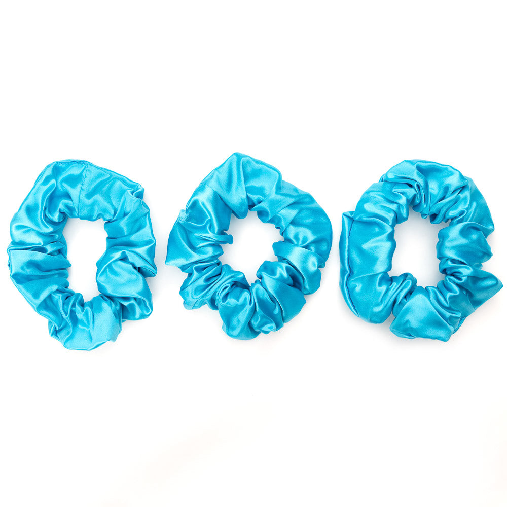 Blissy Bahama Blue Blissy Scrunchies Lifestyle – Mulberry Silk