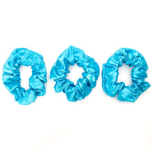 Load image into Gallery viewer, Blissy Scrunchies - Bahama Blue