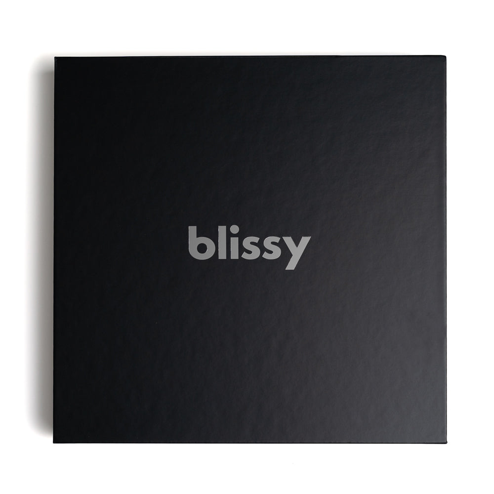 Blissy Champagne Silk Blissy Dream Set Detail – Queen