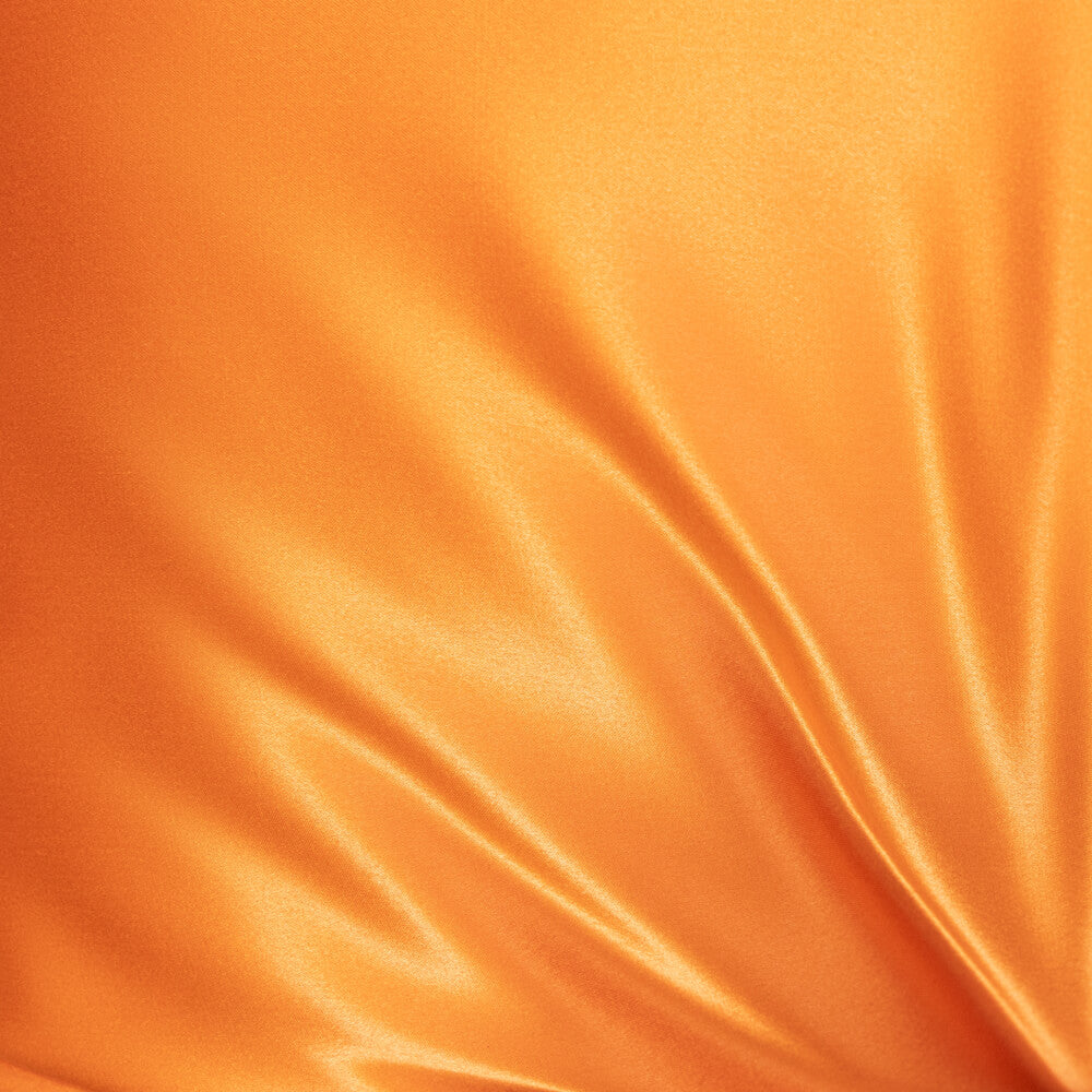 Blissy Coral Silk Pillowcase Detail – King