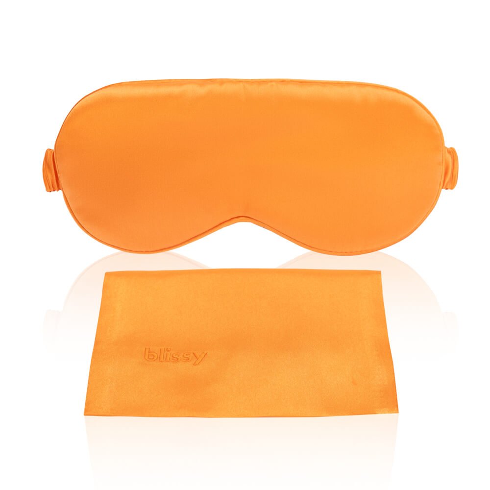 Coral Sleep Mask – Blissy Premium Silk
