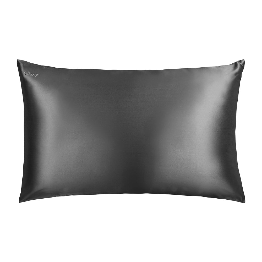 Blissy Mulberry Silk Pillowcase – Grey King
