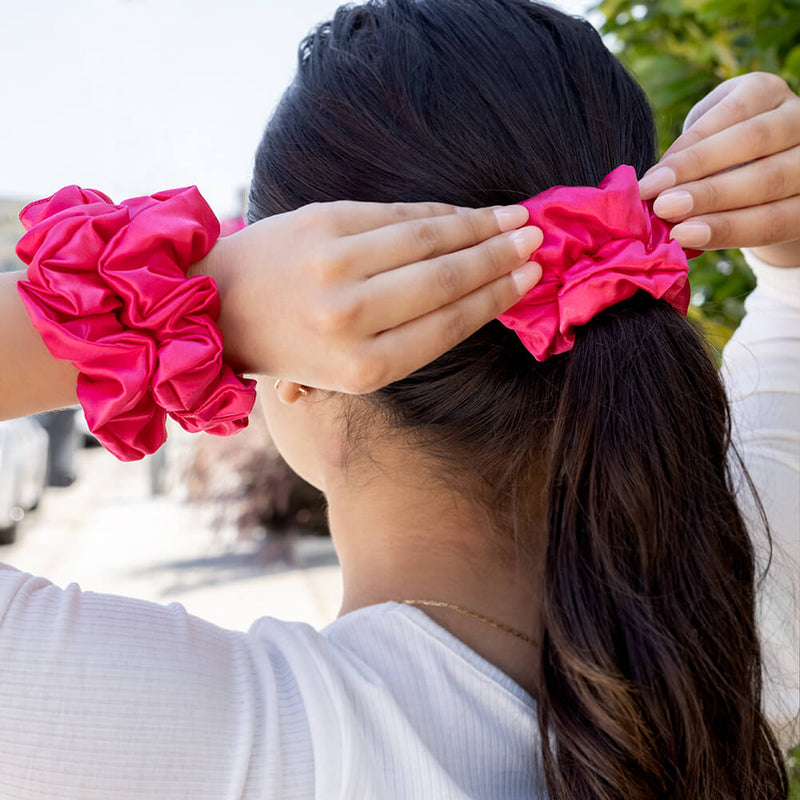 Blissy Scrunchies - Hibiscus