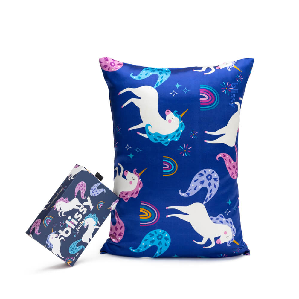 Blissy Unicorn Silk Pillowcase Detail –