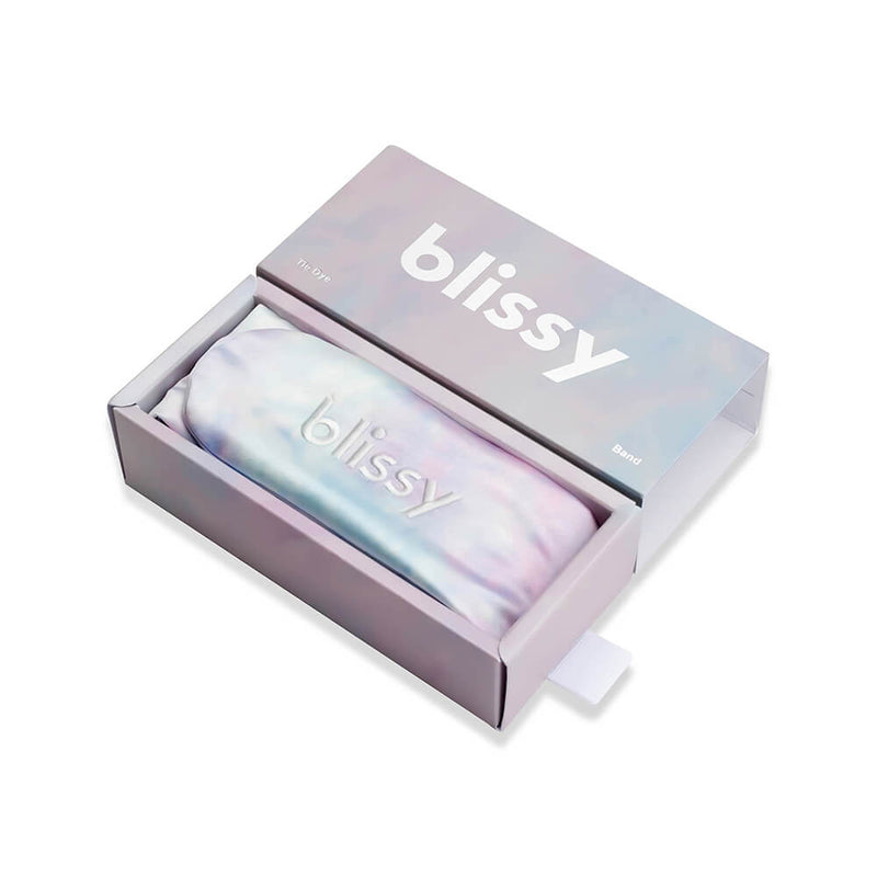 Blissy Beauty Band - Tie-Dye - Blissy Tie-Dye Blissy Beauty Band – 22 Momme Mulberry Silk, 100% Silk