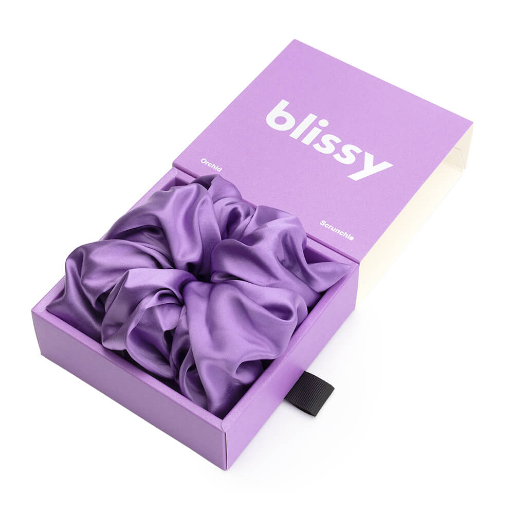 Blissy Oversized Scrunchie - Orchid