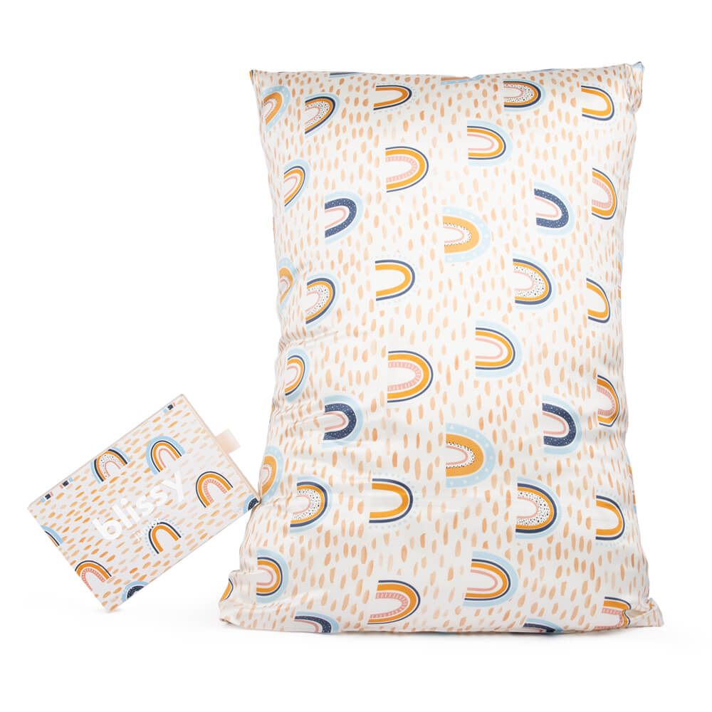 Blissy Mulberry Silk Pillowcase – Rainbow