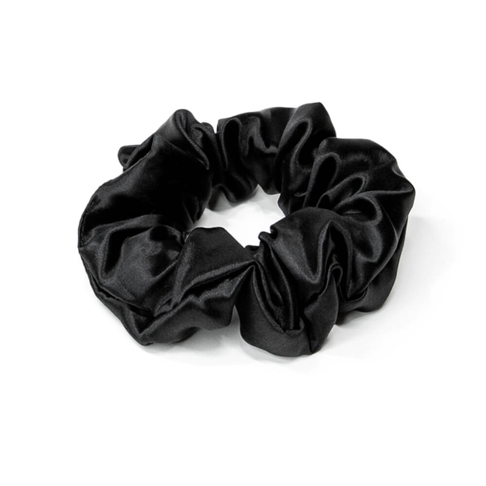 Blissy 100% Mulberry Silk Hair Ties Silk Blissy Silk Scrunchies (3-Pack) Detail –
