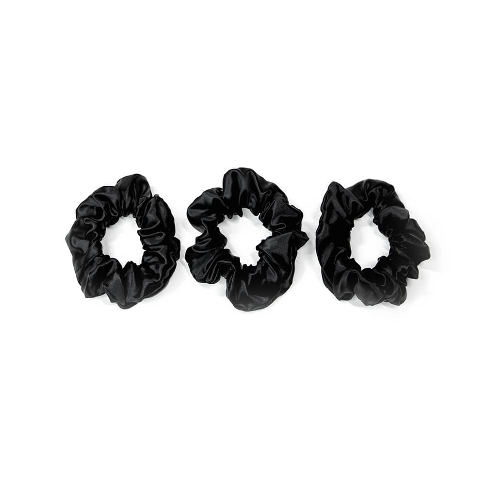 Blissy 100% Mulberry Silk Hair Ties Blissy Silk Scrunchies (3-Pack) Lifestyle – Mulberry Silk