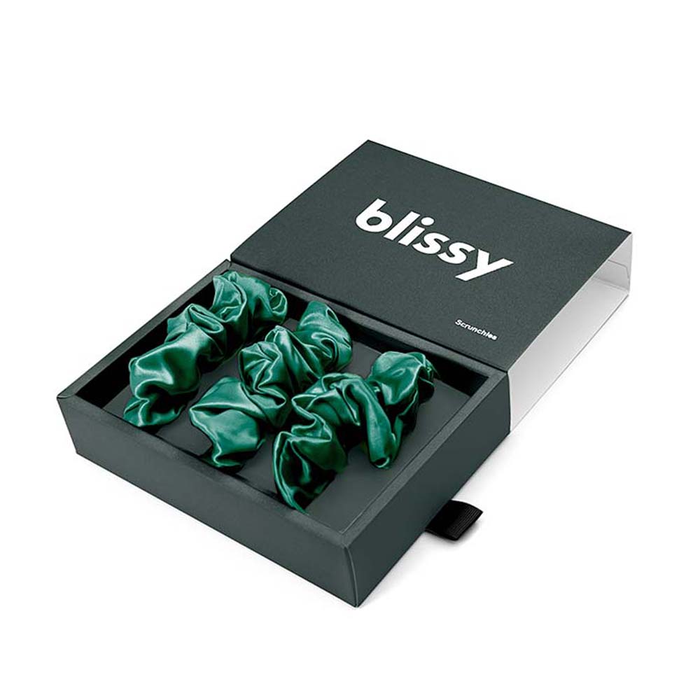 Blissy Scrunchies - Emerald