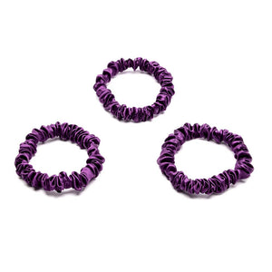 Blissy Skinny Scrunchies - Royal Purple