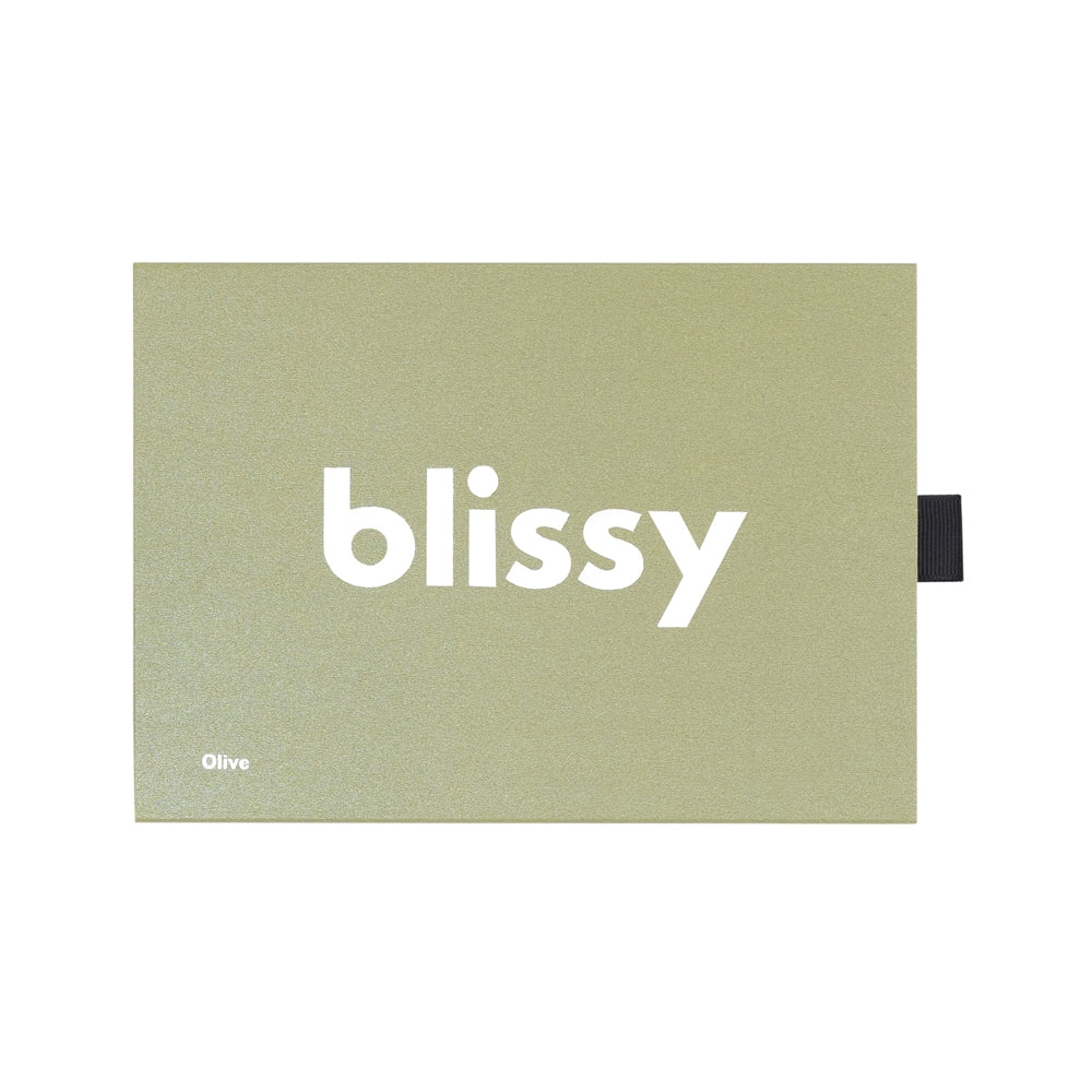 Blissy Queen Olive Pillowcase Lifestyle – Mulberry Silk