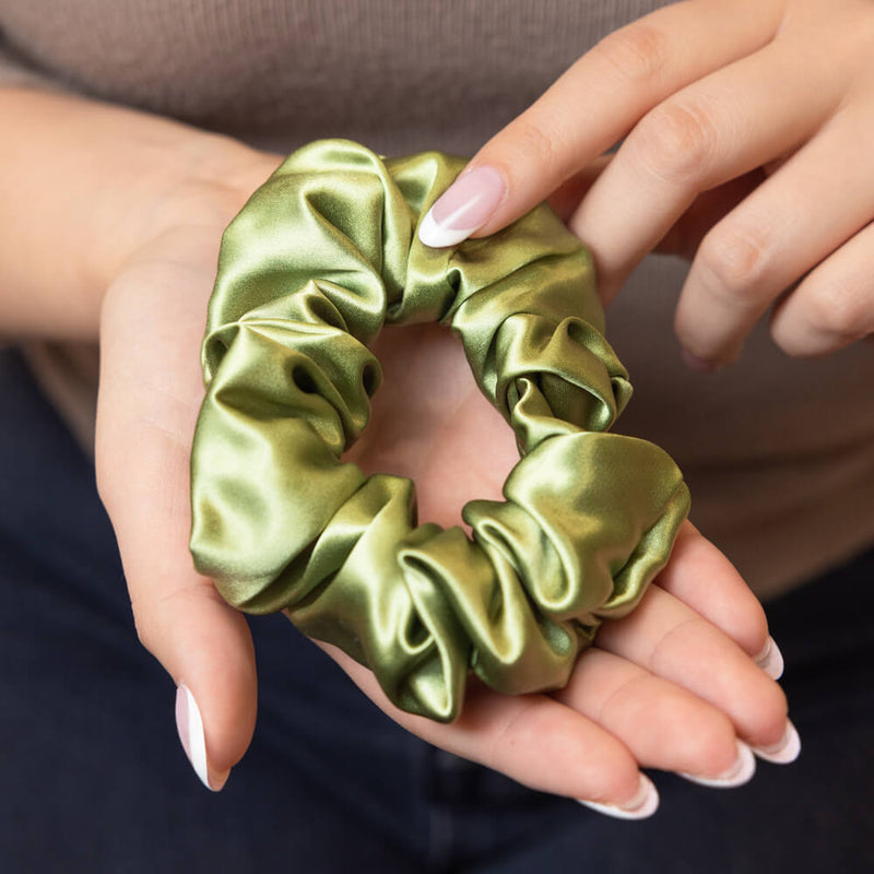 Blissy Scrunchies - Olive