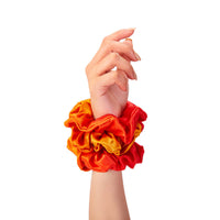 Blissy Scrunchies - Orange Ombre