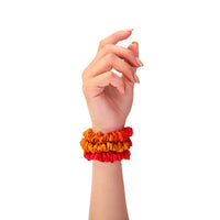 Blissy Skinny Scrunchies - Orange Ombre