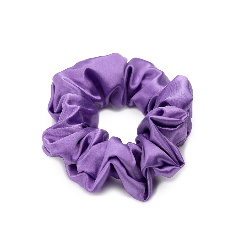 Blissy Orchid Silk Blissy Scrunchies Detail –