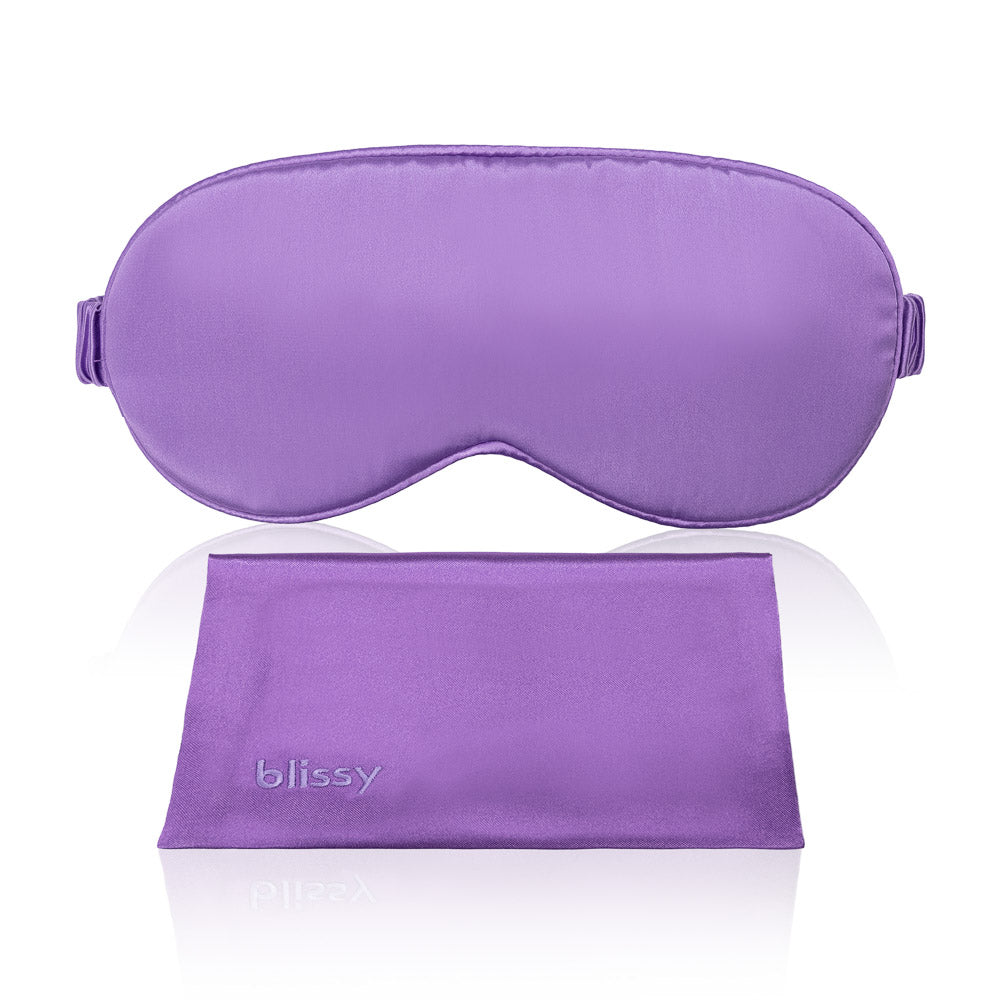 Blissy Mulberry Silk Sleep Mask – Orchid