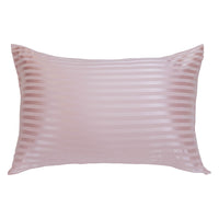 Pillowcase - Pink Striped - Standard