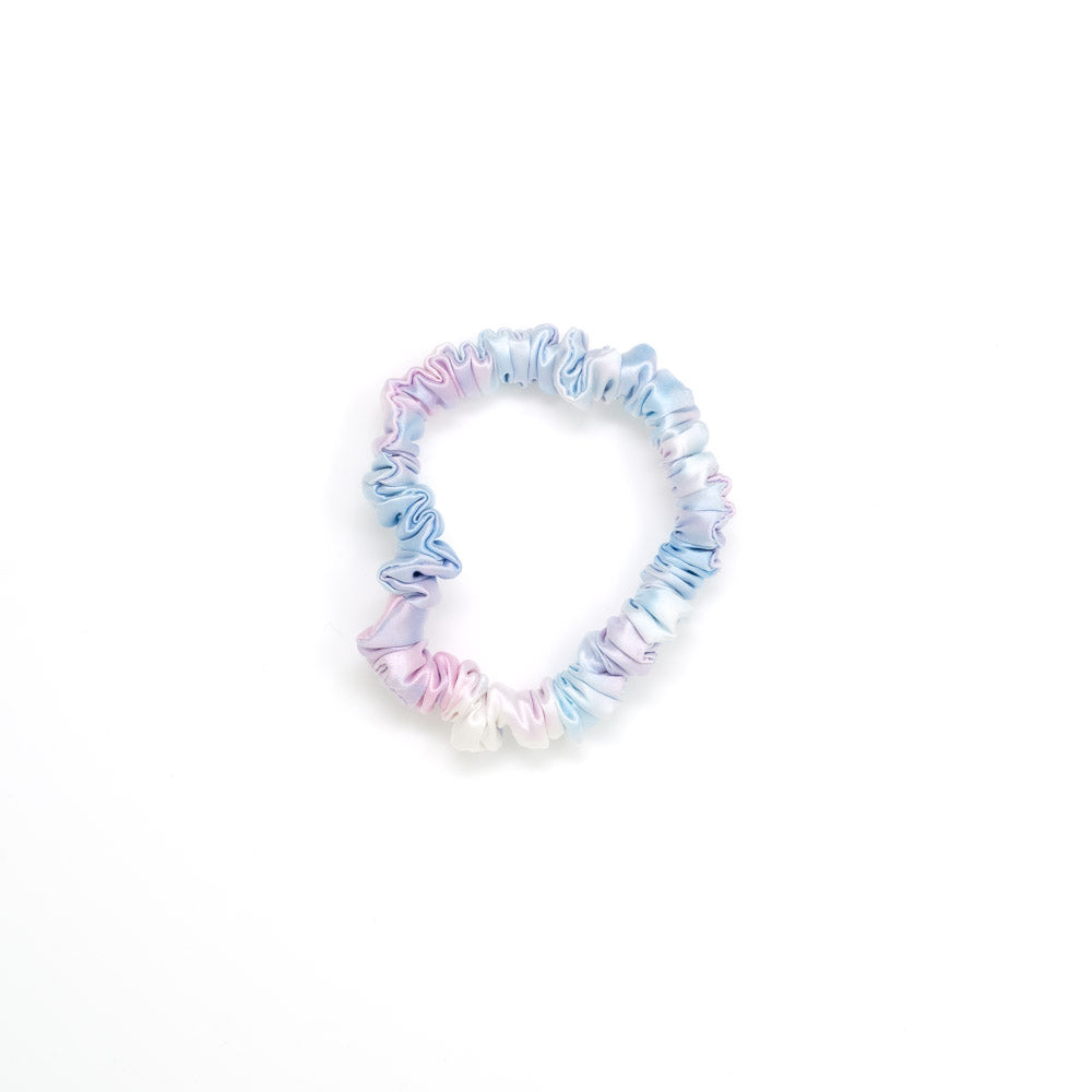 Blissy Tie-Dye Silk Blissy Skinny Scrunchies Detail –