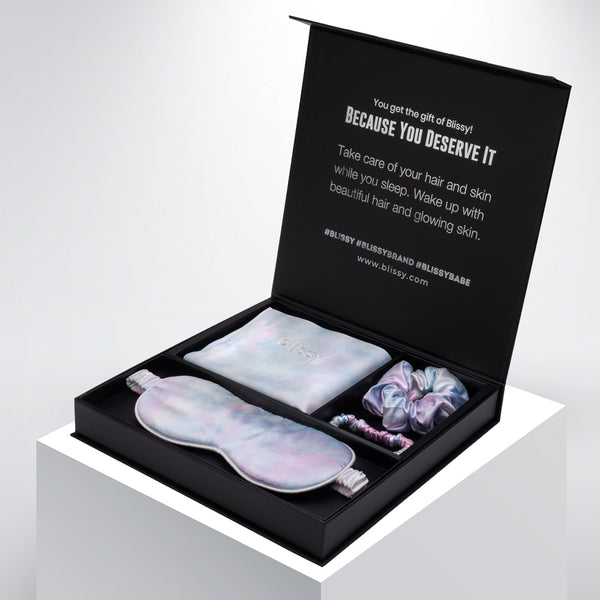 Blissy 100% Mulberry Silk Silk Blissy Dream Gift Set Detail –