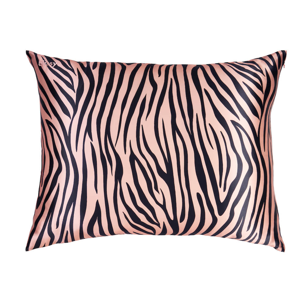 Blissy Tiger Silk Pillowcase Detail – Standard